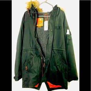 Superdry aviator parka ( brand new)